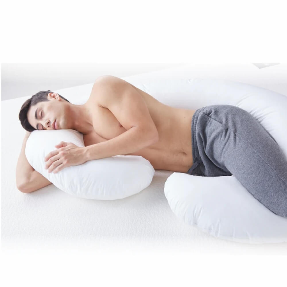 หมอน Ergonomic mr.big สำหรับคนนอนตะแคง รุ่น Nine Pillow