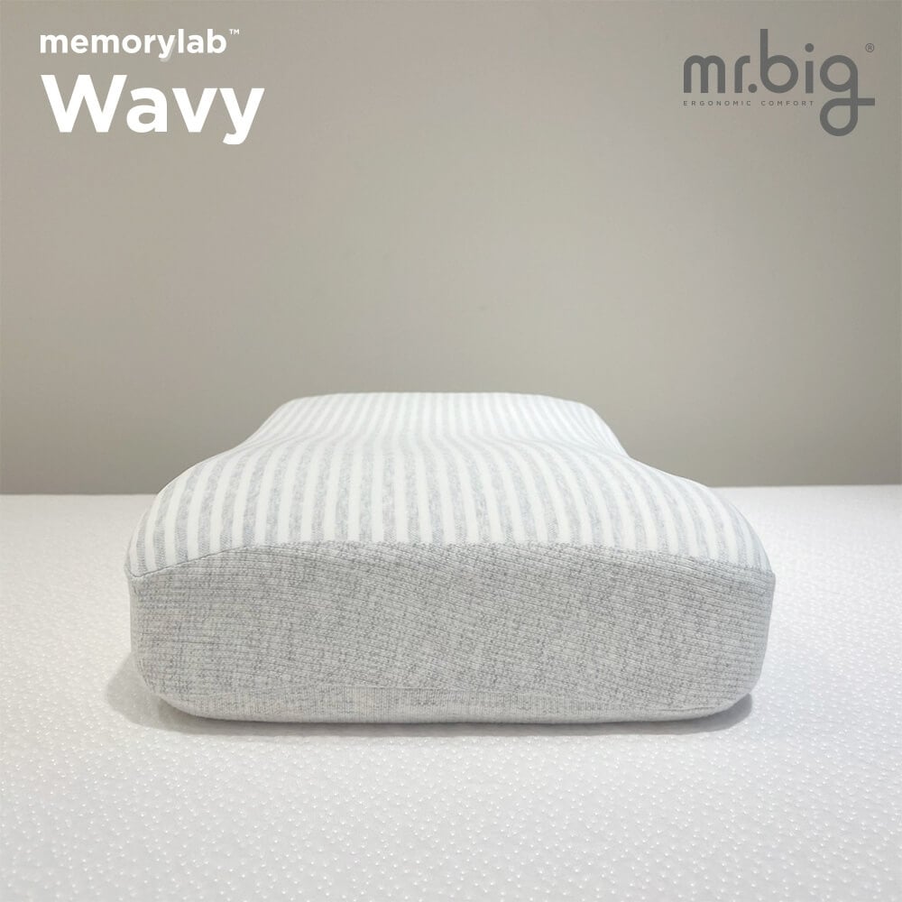 หมอนเมมโมรี่โฟม mr.big รุ่น Memorylab Wavy
