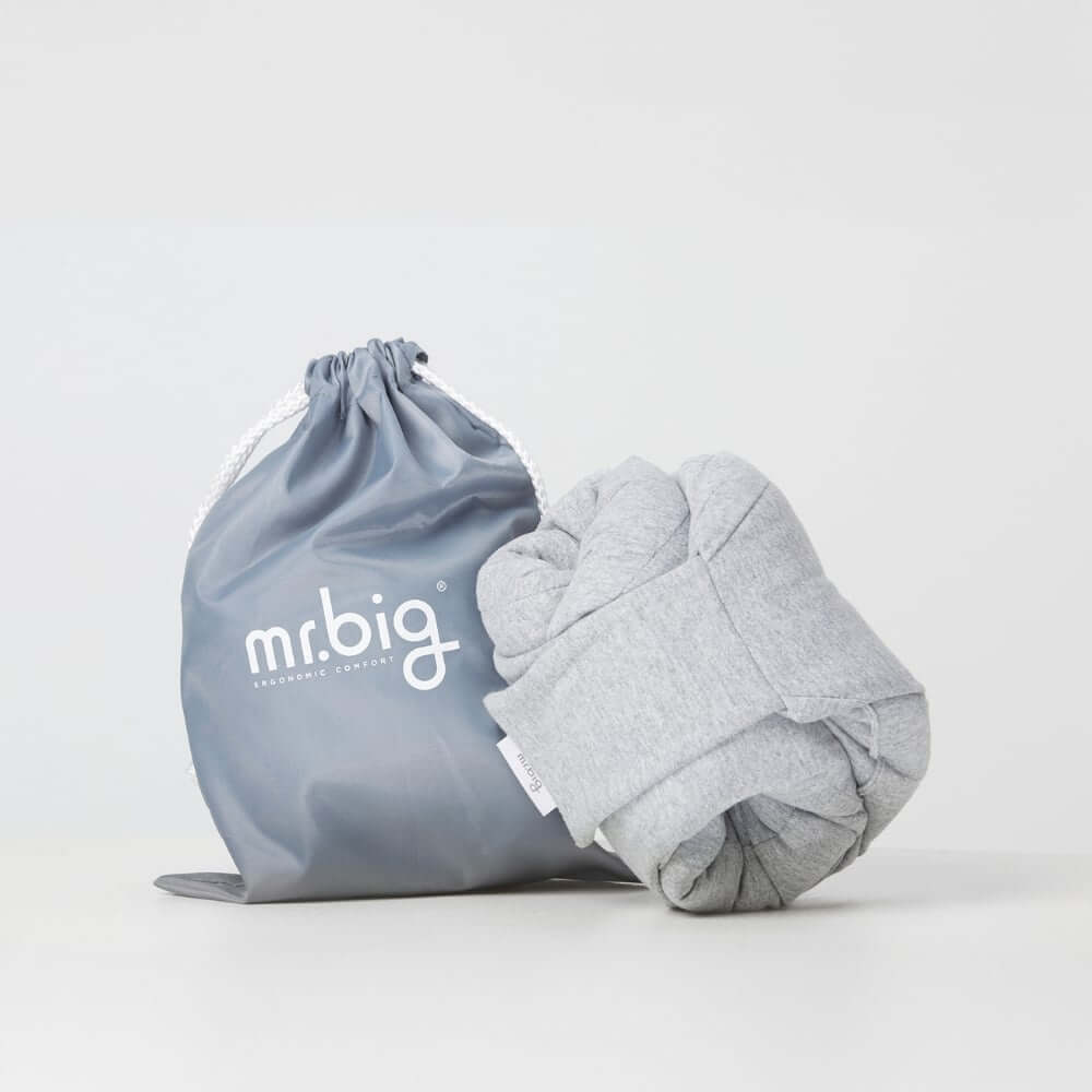 หมอนรองคอ สีเทา (L) หมอนรองคอ mr.big Travel Pillow Grey (L)