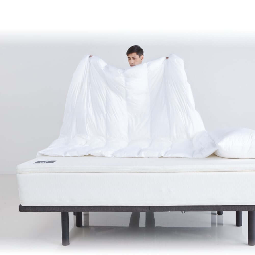 ผ้านวม mr.big All Season Elasta ผ้านวมทุกฤดู 70x90 นิ้ว สีขาว