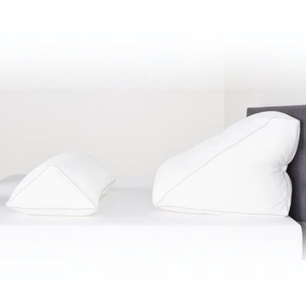 เช็ตหมอน mr.big Gerd Pillow เเละ Leg Pillow ชุดหมอนป้องกันอาการกรดไหลย้อน สีขาว_1