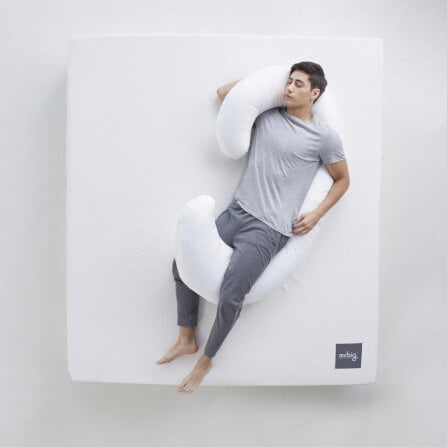 หมอน Ergonomic mr.big สำหรับคนนอนตะแคง รุ่น Nine Pillow_2