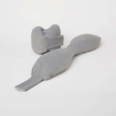 หมอนรองคอ สีเทา (L) หมอนรองคอ mr.big Travel Pillow Grey (L)_3