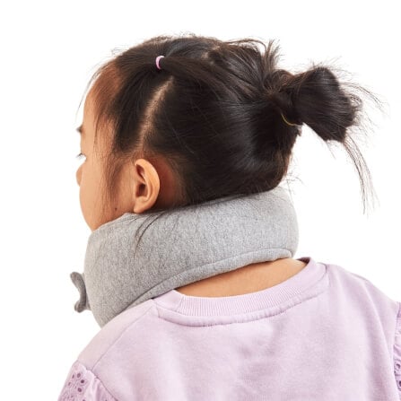 หมอนรองคอ mr.big รุ่น Junior Travel Pillow สีเทา (Large)_2