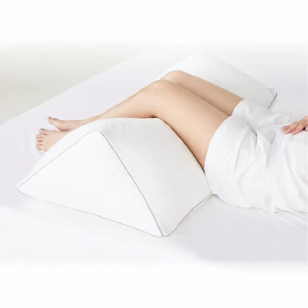 หมอน Ergonomic mr.big หมอนรองขา ผ่อนคลายกล้ามเนื้อขา หลังและเข่า สีขาว_4