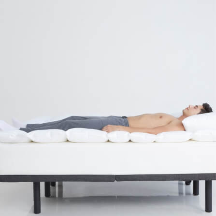 แผ่นรองนอน 5 ฟุต mr.big 7-Zone Comforter สีขาว_4