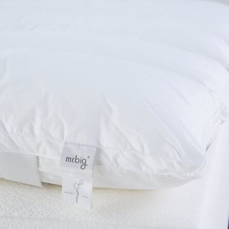 แผ่นรองนอน 5 ฟุต mr.big CloudComforter Topper ท็อปเปอร์เส้นใยนอนสบายแบบไร้จุดกดทับ สีขาว_4