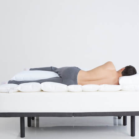 แผ่นรองนอน 5 ฟุต mr.big 7-Zone Comforter สีขาว_5