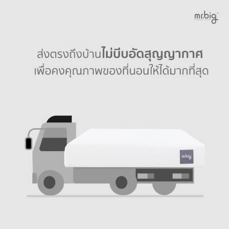 ที่นอน 5 ฟุต mr.big Figured™ Three สีขาว ที่นอนสำหรับคนไซซ์ปานกลาง_6