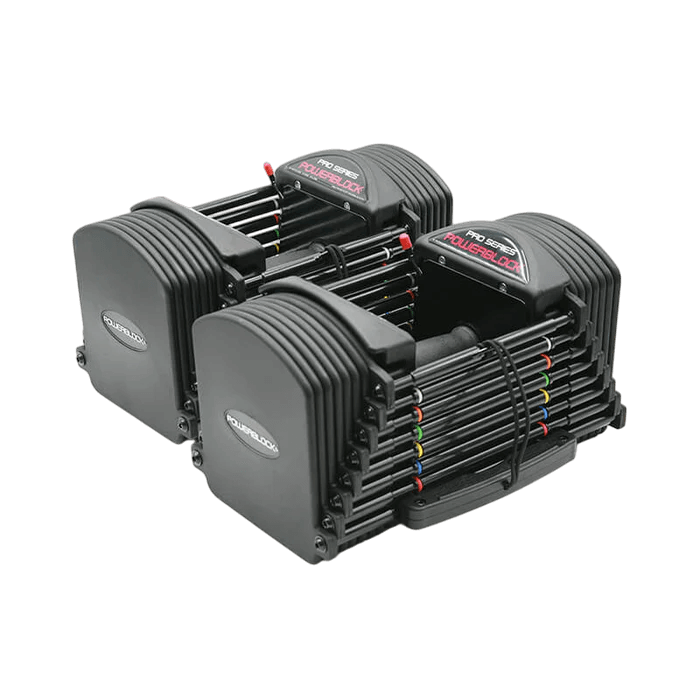 ดัมเบลปรับน้ำหนักได้ POWERBLOCK น้ำหนัก 2 - 22 กิโลกรัม 1 คู่_0