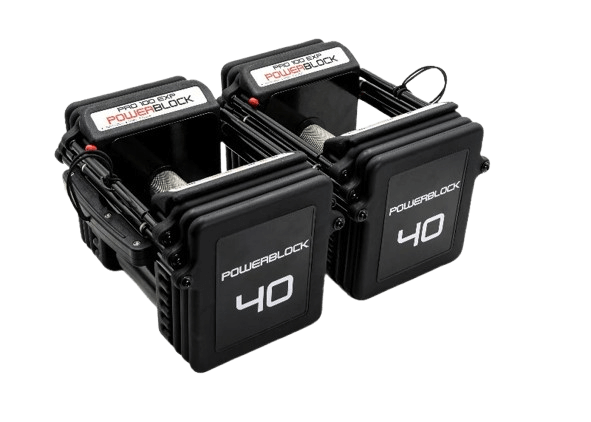 ดัมเบลปรับน้ำหนักได้ POWERBLOCK PRO 100 EXP - KNURLED GRIP_0
