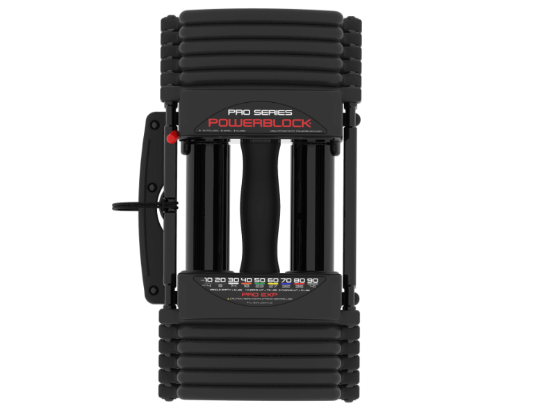 ดัมเบลปรับน้ำหนักได้ POWERBLOCK น้ำหนัก 2 - 22 กิโลกรัม 1 คู่_2
