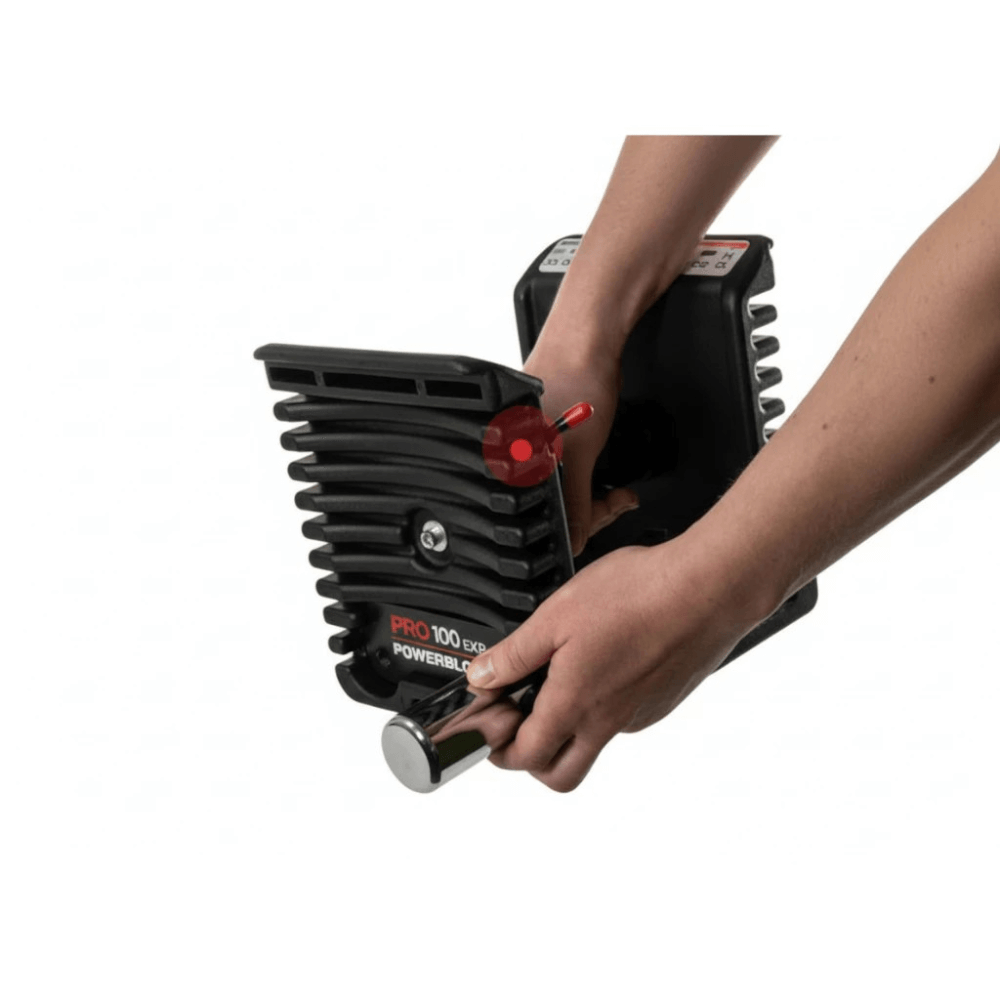 ดัมเบลปรับน้ำหนักได้ POWERBLOCK PRO 100 EXP - KNURLED GRIP_7