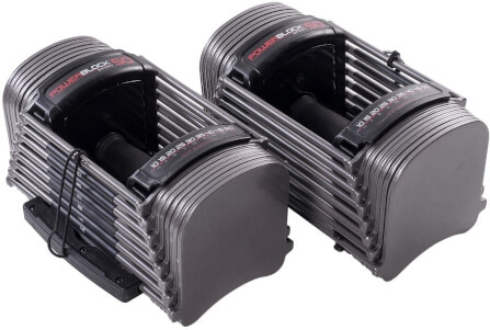 ดัมเบลปรับน้ำหนักได้ POWERBLOCK น้ำหนัก 4 - 22 กิโลกรัม 1 คู่_3