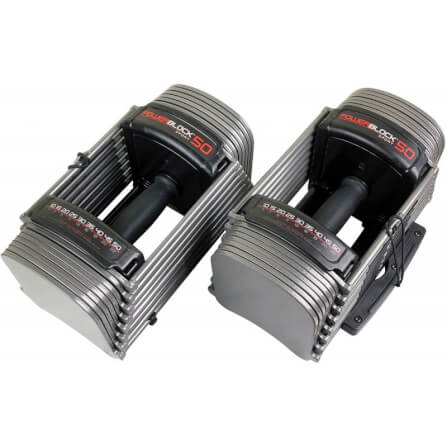 ดัมเบลปรับน้ำหนักได้ POWERBLOCK น้ำหนัก 4 - 22 กิโลกรัม 1 คู่_4