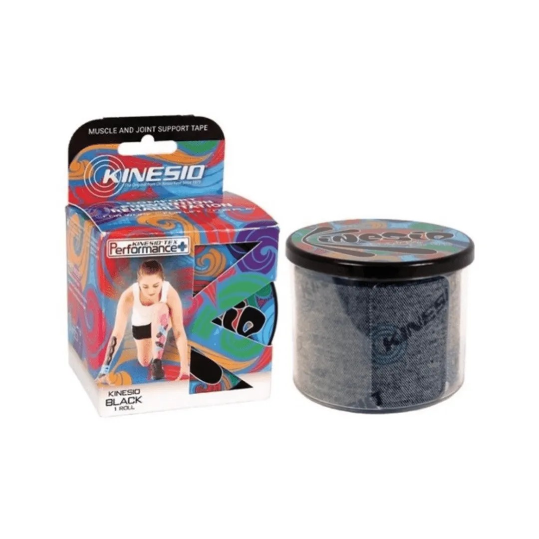 เทปพยุงกล้ามเนื้อ KINESIO TAPE รุ่น PERFORMANCE สีดำ_0