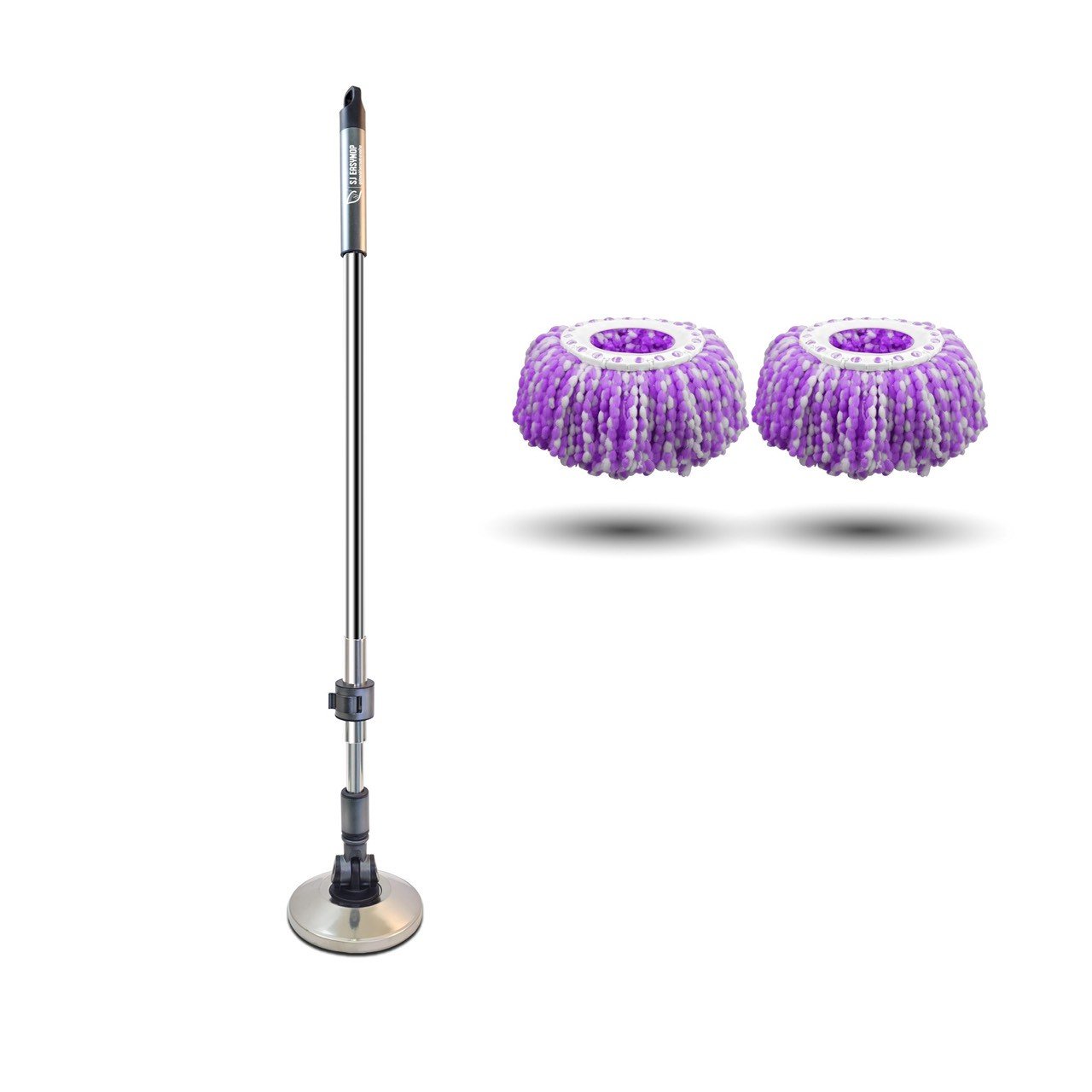 ชุดด้าม SJEASYMOP รุ่น ALL RIGHT สีเงิน_0