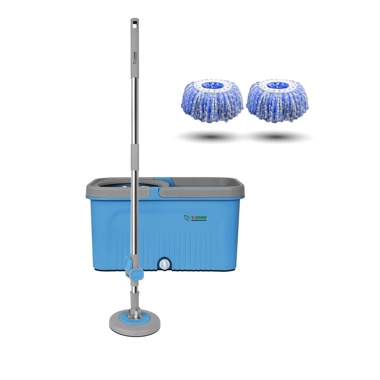 ชุดถังปั่นม็อบ SJEASYMOP รุ่น TANK สีฟ้า_1