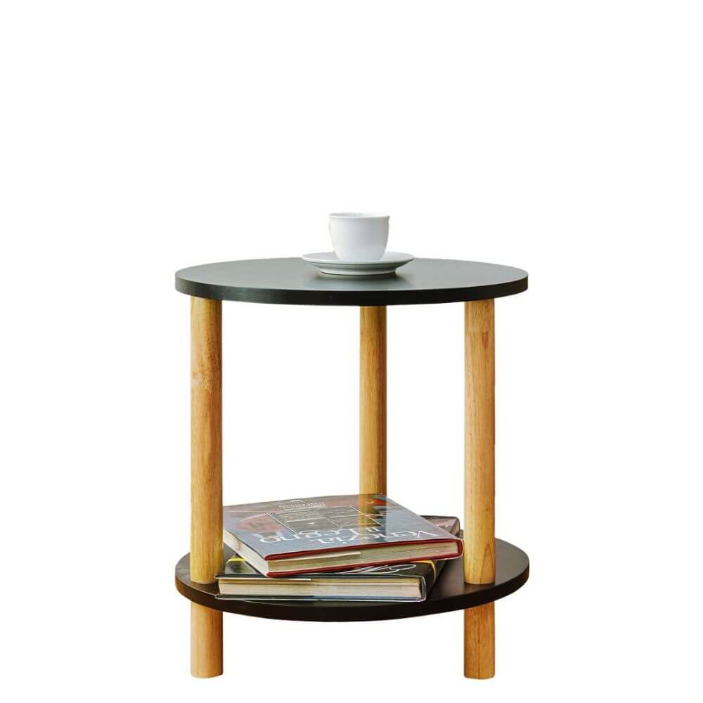 โต๊ะข้าง EVERGREEN FURNITUR SDMST45R-HN 45X45X50.5 CM สีไม้ธรรมชาติ