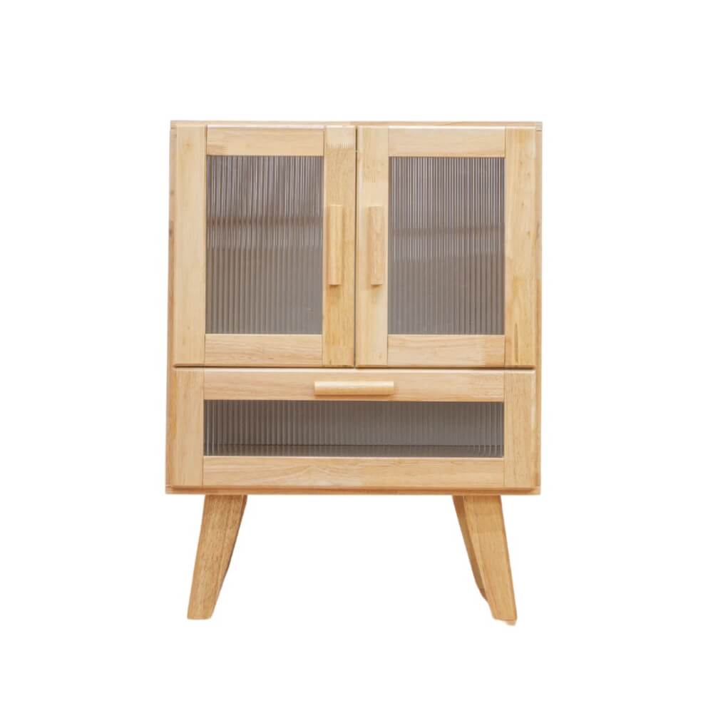 ตู้เตี้ยอเนกประสงค์ EVERGREEN FURNITURE . G-648-2-3 ขนาด 60X40X80ซม. สีธรรมชาติ_0