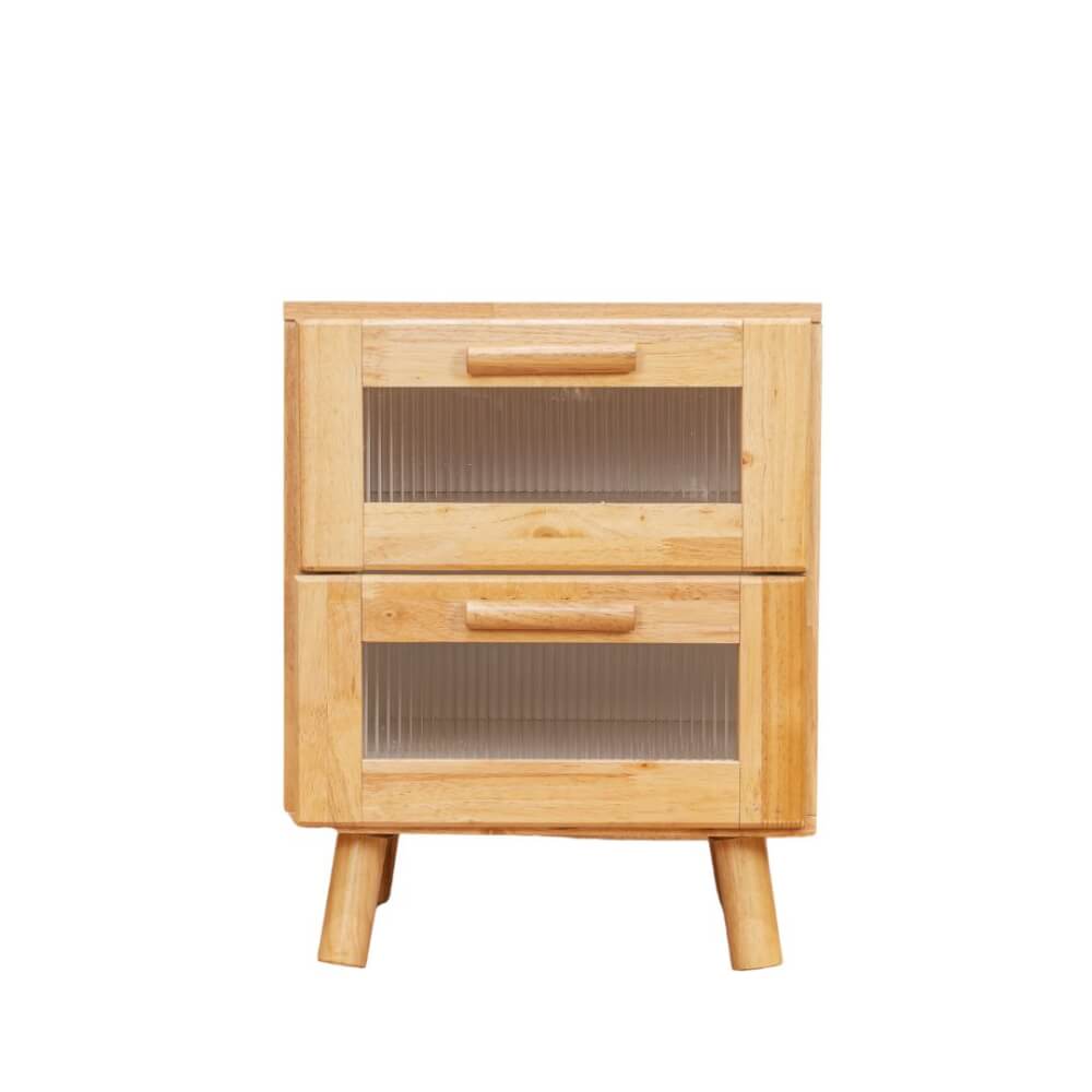 ตู้ข้างเตียง  EVERGREEN FURNITUR G-4364-3-R30-WR 40X40X50 ซม. สีไม้ธรรมชาติ_0