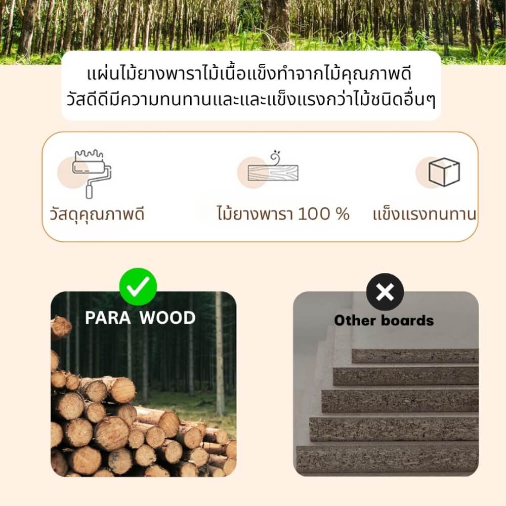 ตู้วางทีวี EVERGREEN FURNITURE  G-6184-3-9FWR 170X40X84  สีน้ำตาลธรรมชาติ
