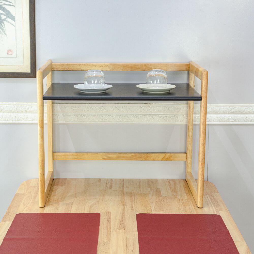 ชั้นวางไมโครเวฟ EVERGREEN FURNITUR SDOS-HN 59*44*50 CM สีไม้ธรรมชาติ ขอบเหลี่ยม_4