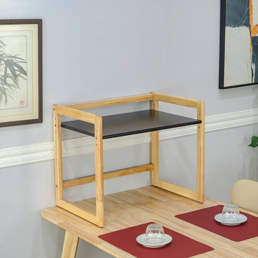 ชั้นวางไมโครเวฟ EVERGREEN FURNITUR SDOS-R-HN 59*44*50 CM สีไม้ธรรมชาติ ขอบมน_2