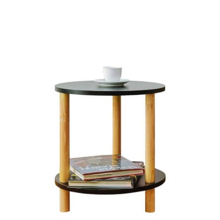 โต๊ะข้าง EVERGREEN FURNITUR SDMST45R-HN 45X45X50.5 CM สีไม้ธรรมชาติ_0