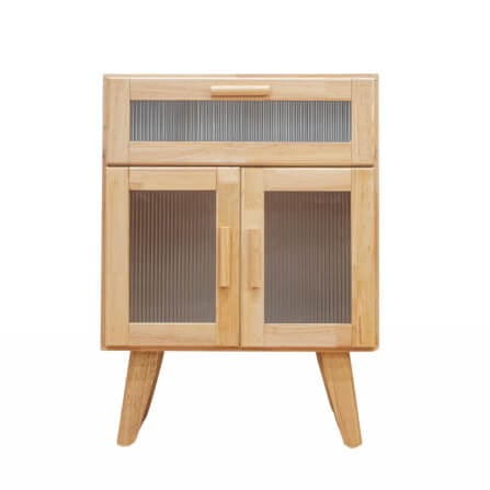 ตู้เตี้ยอเนกประสงค์ EVERGREEN FURNITURE . G-648-1-3 ขนาด 60X40X80ซม. สีธรรมชาติ_0