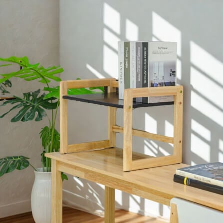 ชั้นวางไมโครเวฟ EVERGREEN FURNITUR SDTS-R-HN 52*37*36 CM สีไม้ธรรมชาติ ขอบมน_3