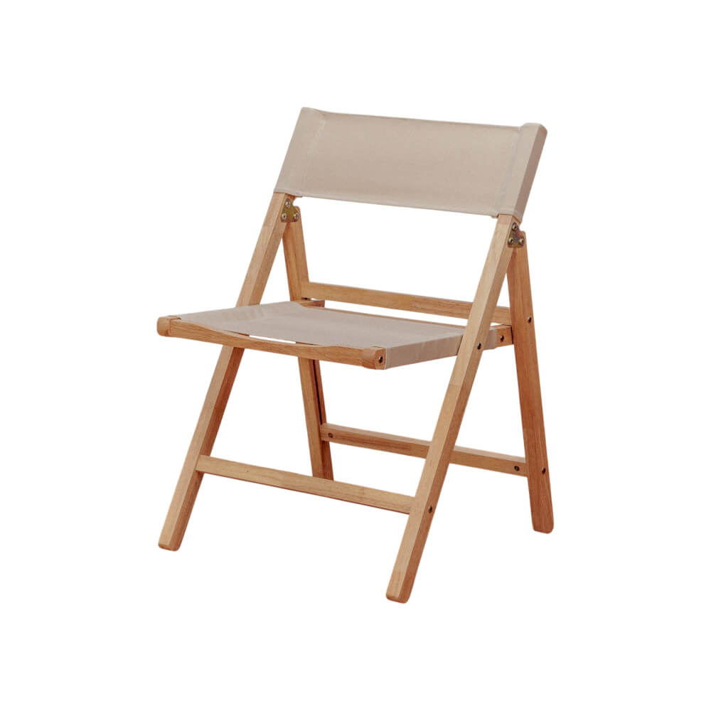 เก้าอี้แคมป์ปิ้ง Evergreen Furniture 53x47x77 ซม. สีไม้ธรรมชาติ