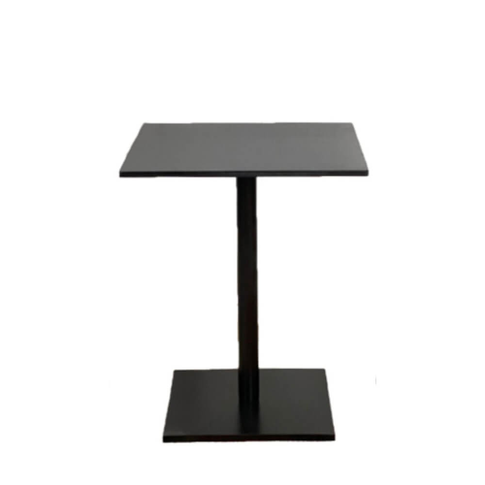 โต๊ะเหลี่ยม Evergreen Furniture CT 60x60x74ซม.  สีดำ