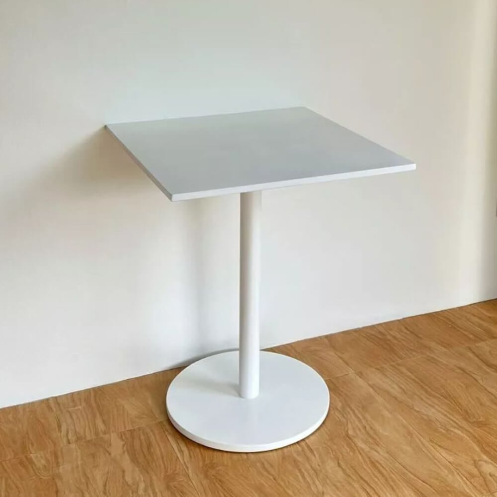 โต๊ะกลม Evergreen Furniture CT 60x60x74ซม.  สีขาว