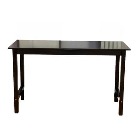 โต๊ะบาร์ไม้ยางพารา Evergreen Furniture TC 120x40x90ซม. สีดำ_0