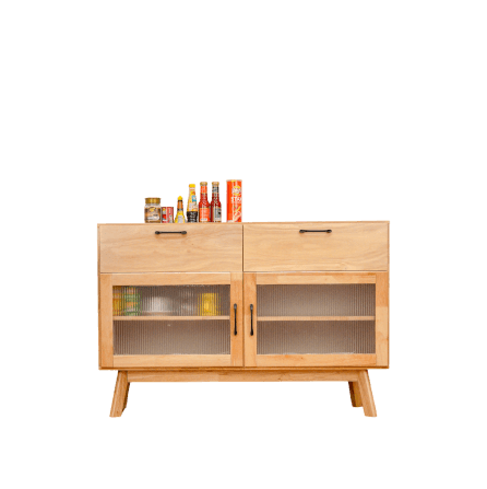 ตู้เตี้ยอเนกประสงค์ EVERGREEN FURNITURE 120 ซม. G-12640-1-F สีธรรมชาติ_0