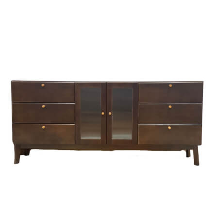 ตู้วางทีวี EVERGREEN FURNITURE  G-6184 170X40X84  สีน้ำตาลเข้ม_0