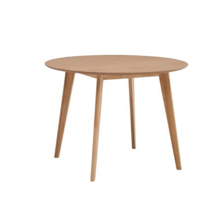 โต๊ะอาหารกลม EVERGREEN FURNITURE T-105  105 X 105 X 74  สีไม้ธรรมชาติ_0