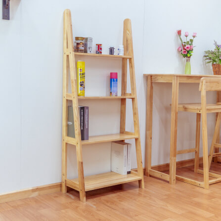 ชั้นวางของโล่ง 4 ชั้น Evergreen Furniture SSA530  64x33x148ซม.สีไม้ธรรมชาติ_2