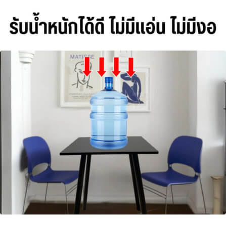 โต๊ะคาเฟ่ EVERGREEN FURNITURE CT-DC   60X60X74ซม. สีดำ_3