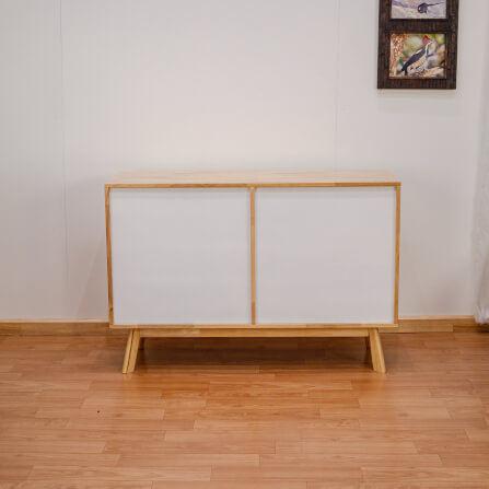 ตู้เตี้ยอเนกประสงค์ EVERGREEN FURNITURE 120 ซม. G-12640-F สีธรรมชาติ_5
