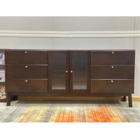 ตู้วางทีวี EVERGREEN FURNITURE  G-6184 170X40X84  สีน้ำตาลเข้ม_7
