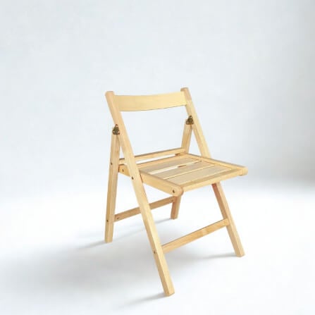 เก้าอี้พับได้อเนกประสงค์ EVERGREEN FURNITURE รุ่นFC1 ขนาด50X45X74ซม สีไม้ธรรมชาติ_2
