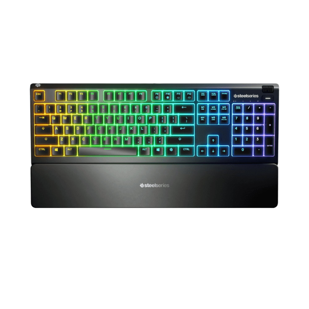 คีย์บอร์ดเกมมิ่ง STEELSERIES APEX 3 ไฟ RGB_4