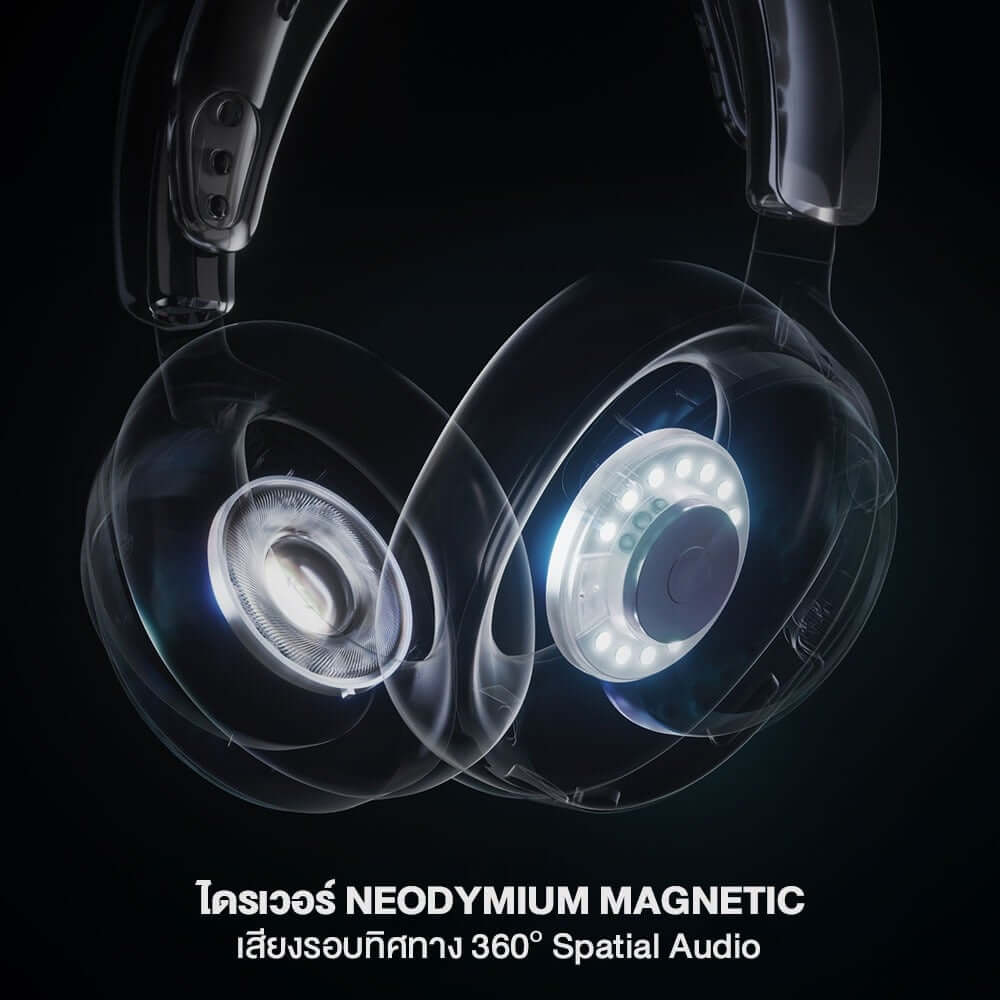 หูฟังเกมมิ่งไร้สาย STEELSERIES ARCTIS NOVA 7 WIRELESS GEN 2 สำหรับ PLAYSTAION - สีขาว