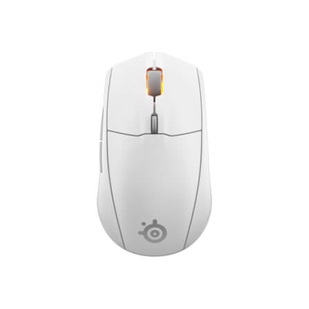 เมาส์เกมมิ่ง STEELSERIES RIVAL 3 WIRELESS GEN 2 สีขาว_0