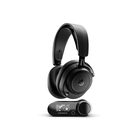 หูฟังเกมมิ่งไร้สาย STEELSERIES NOVA ELITE WORLD’S FIRST HI-RES - OBSIDIAN_0