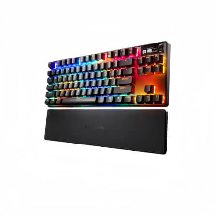 คีย์บอร์ดไร้สาย STEELSERIES APEX PRO TKL WIRELESS MAGNETIC GAMING KEYBOARD_0