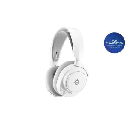 หูฟังเกมมิ่งไร้สาย STEELSERIES ARCTIS NOVA 7 WIRELESS GEN 2 สำหรับ PLAYSTAION - สีขาว_0