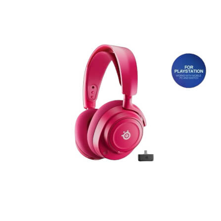 หูฟังเกมมิ่งไร้สาย STEELSERIES ARCTIS NOVA 7 WIRELESS GEN 2 สำหรับ PLAYSTAION - สีแดง